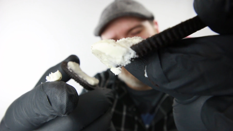 The Hydrox Creme is almost creamy.